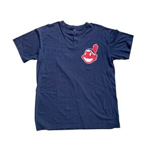 Cleveland Indians Custom T-Shirt - Large